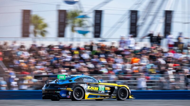 Ralf Aron saavutas Daytonas klassi kuuenda koha. Foto: Mercedes/Gruppe C Photography