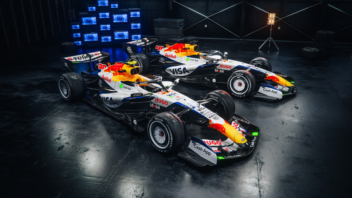Visa Cash App Racing Bulls 2026 kujundus, Foto: VCARB / Red Bull Content Pool