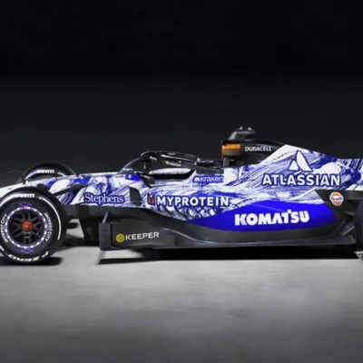 Williamsi Barcelona testiks planeéritud kujundus.