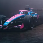 Paul Aroni uus tööauto Alpine F1, Foto: Alpine