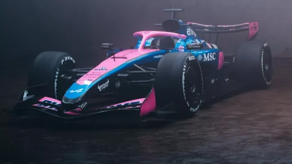 Paul Aroni uus tööauto Alpine F1, Foto: Alpine