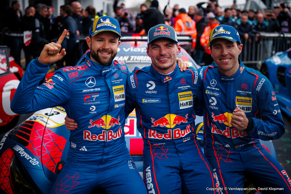 Jules Gounoni , Max Verstappen, ja Daniel Juncadella, NLS, Foto: verstappen.com