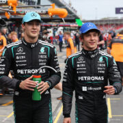 George Russell ja Kimi Antonelli, Foto: Steve Etherington / Mercedes AMG Petronas