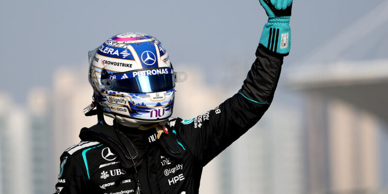 George Russell, Foto: Sam Bloxham/LAT Images / Mercedes AMG Petronas