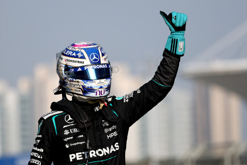 George Russell, Foto: Sam Bloxham/LAT Images / Mercedes AMG Petronas