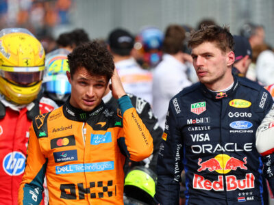 Lando Norris ja Max Verstappen Australia GP 2026 Melbourne, Foto: Andy Hone/LAT Images/ Getty Images / Red Bull Content Pool