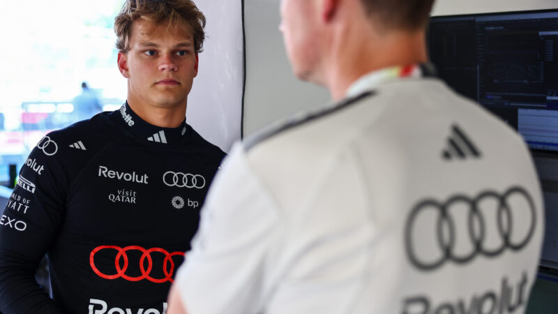 Paul Aron Barcelona vabatreeningul, Foto: Audi Revolut F1 Team