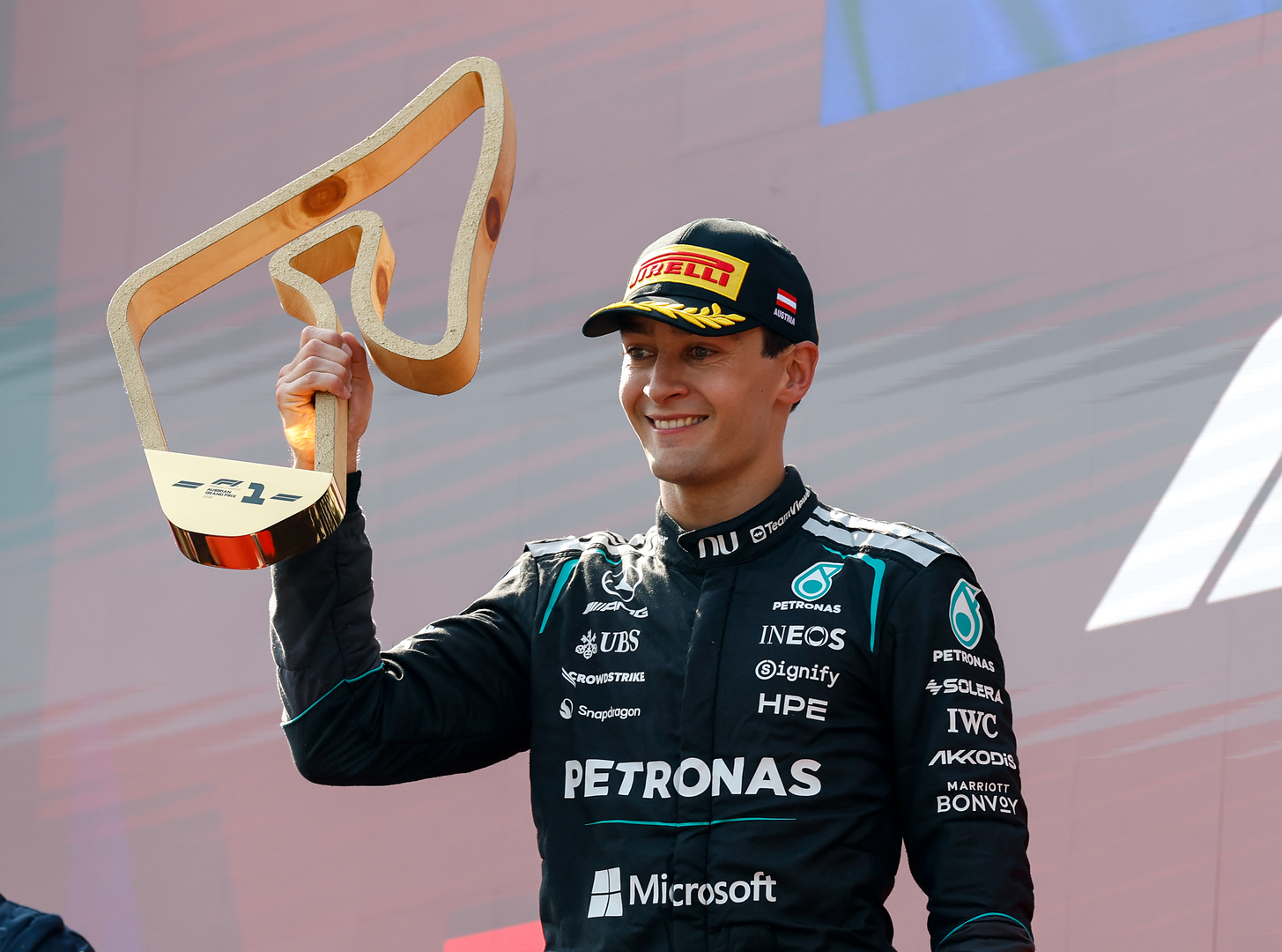 Austria GP: Russell teenis hooaja teise võidu, Verstappenilt aasta parim esitus